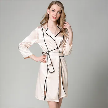 Yusano Women Sleepwear Nightwear Kimono Robe Soild Black Red Winter Autumn Casual Stain Bathrobe Belt Elegant Bathroom Spa Robe
Yusano Women Sleepwear Nightwear Kimono Robe Soild Black Red Winter Autumn Casual Stain Bathrobe Belt Elegant Bathroom Spa Robe