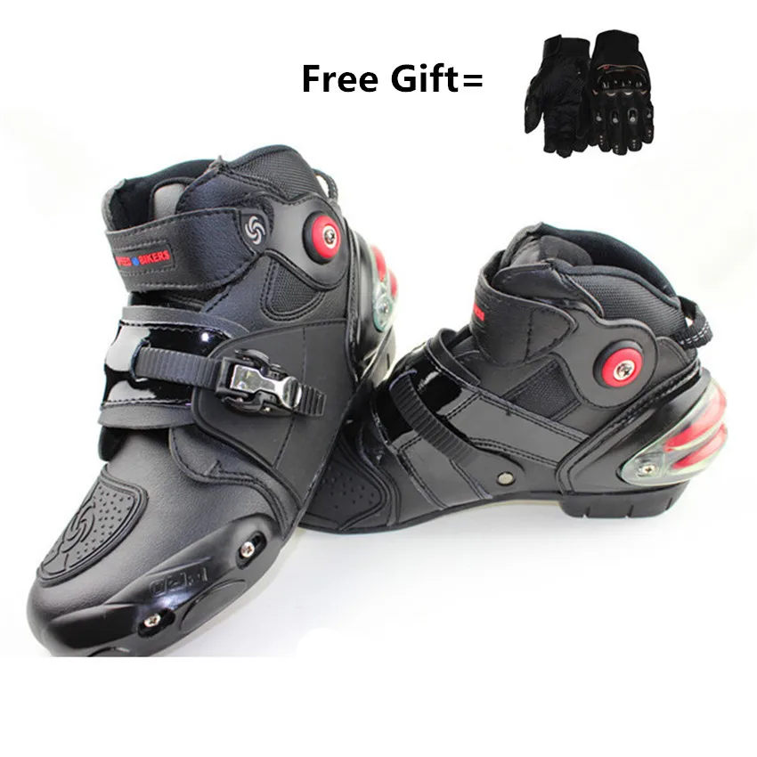 professional motorbike motorcycle boots motocross racing boots waterproof biker protect ankle moto shoes A9003 gloves gift
professional motorbike motorcycle boots motocross racing boots waterproof biker protect ankle moto shoes A9003 gloves gift