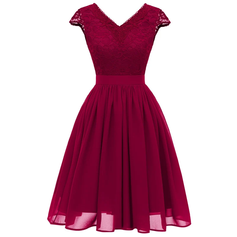 Banquet Dresses 2019 New Design Elegant Dress Bridesmaid Chiffon Prom Dresses V collar Chiffon longue Wedding Party
Banquet Dresses 2019 New Design Elegant Dress Bridesmaid Chiffon Prom Dresses V collar Chiffon longue Wedding Party
