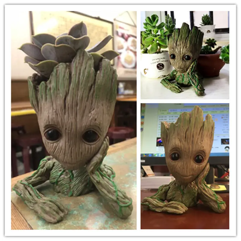Guardians of The Galaxy Flowerpot Baby Action Figures Cute Model Toy Pen Pot Best Christmas Gifts For Kids Home Decoration groot
Guardians of The Galaxy Flowerpot Baby Action Figures Cute Model Toy Pen Pot Best Christmas Gifts For Kids Home Decoration groot