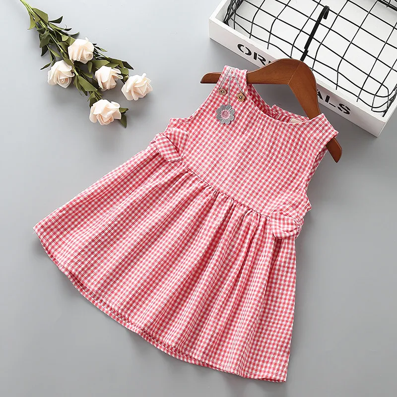 0-6 years High quality girl dress 2019 new summer fashion bow draped plaid kid children girl clothing party princess dress
0-6 years High quality girl dress 2019 new summer fashion bow draped plaid kid children girl clothing party princess dress