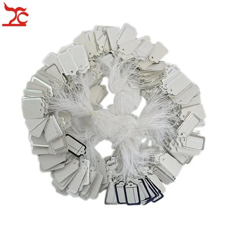 Wholesale Store Supplies 500pcs/lot Silver Paper Tag Labeler Jewelry Price Tags With String /Jewelry Label for Accessories Store 
Wholesale Store Supplies 500pcs/lot Silver Paper Tag Labeler Jewelry Price Tags With String /Jewelry Label for Accessories Store