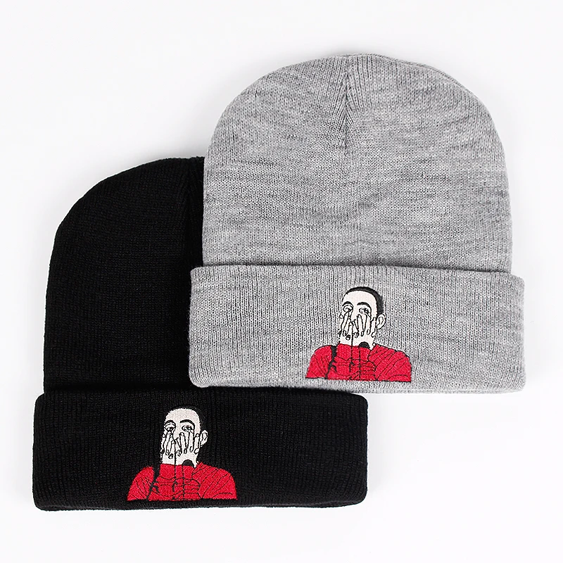 New US Rapper Malcolm Beanie Mac Miller Embroidery Knit Cap McCormick Knitted Hat Skullies Winter Warm Unisex Ski Gorros Cap
New US Rapper Malcolm Beanie Mac Miller Embroidery Knit Cap McCormick Knitted Hat Skullies Winter Warm Unisex Ski Gorros Cap