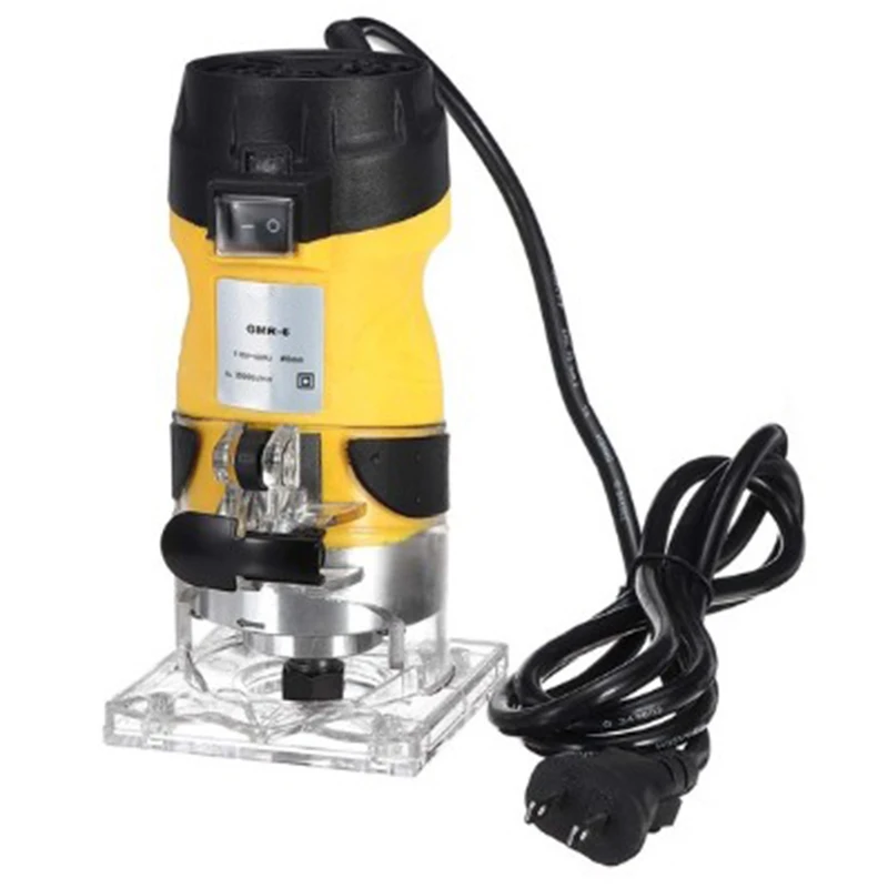 600W Woodworking Electric Trimmer Wood Milling Engraving Slotting Trimming Machine Hand Carving Machine Wood Router Us Plug
600W Woodworking Electric Trimmer Wood Milling Engraving Slotting Trimming Machine Hand Carving Machine Wood Router Us Plug