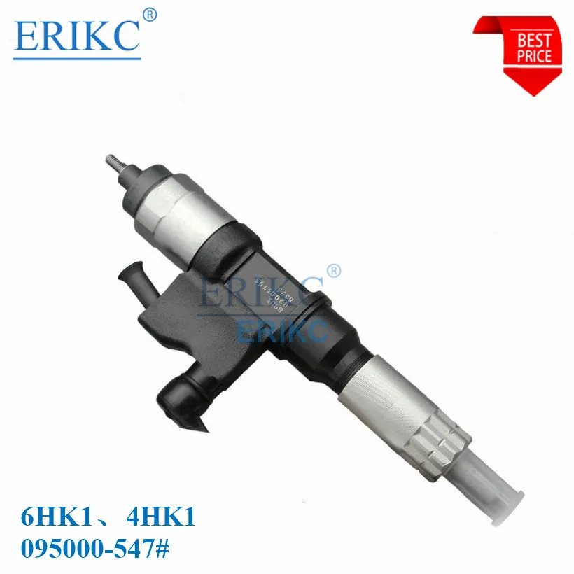 

ERIKC 095000-5471 Fuel Injector 970950-0547 Auto Diesel DLLA158P1096 Nozzle 8-97329703-# for Denso Isuzu 6HK1 4HK1 N-Series 5.2