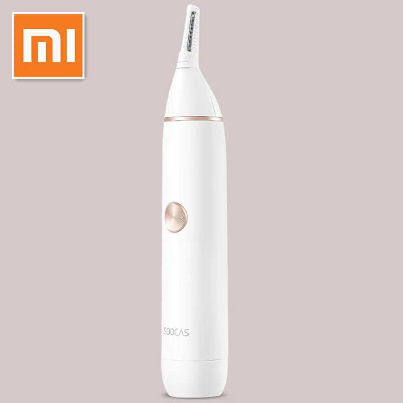 XIAOMI Mijia Soocas Nose Hair Trimmer Eyebrow Ear Hair Shaver Safe And Efficient Washable Non-slip Carry-on Convenient Travel
XIAOMI Mijia Soocas Nose Hair Trimmer Eyebrow Ear Hair Shaver Safe And Efficient Washable Non-slip Carry-on Convenient Travel