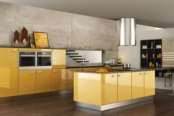 Acrylic modern kitchen cabinet