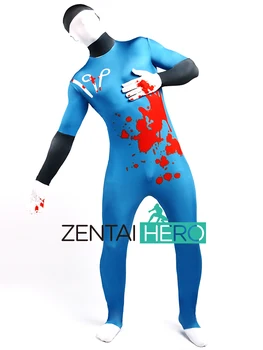 ZentaiHero Printing Halloween Bloody Doctor Carnival Costume Lycra Zentai Party Bodysuit Cosplay Halloween Costume Fancy Dress
ZentaiHero Printing Halloween Bloody Doctor Carnival Costume Lycra Zentai Party Bodysuit Cosplay Halloween Costume Fancy Dress