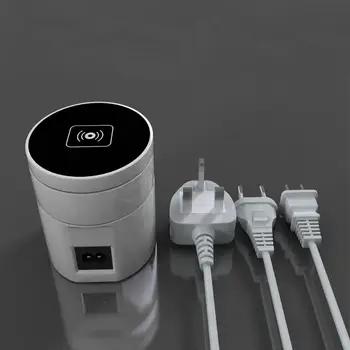 Foldable QI Wireless charger smart 8 port usb type C charger station hub EU US UK Plug socket power adapter band phone charger
Foldable QI Wireless charger smart 8 port usb type C charger station hub EU US UK Plug socket power adapter band phone charger