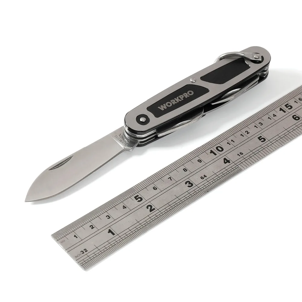 Набор инструментов для выживания WORKPRO 3 шт. многофункциональные плоскогубцы нож