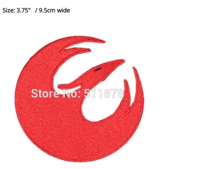 3.75" Star Wars 7 VII The Force Awakens Rebel Bird Costume Embroidered iron on patch TRANSFER APPLIQUE