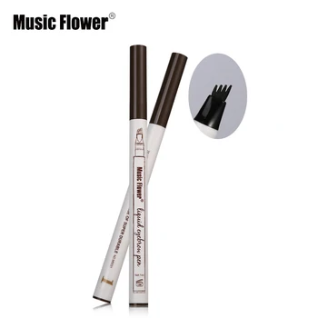 Music Flower 4 Colors Tattoo Makeup Fine Sketch Liquid Eyebrow Pen Waterproof Super Durable Eye Brow Pencil Smudge-proof
Music Flower 4 Colors Tattoo Makeup Fine Sketch Liquid Eyebrow Pen Waterproof Super Durable Eye Brow Pencil Smudge-proof