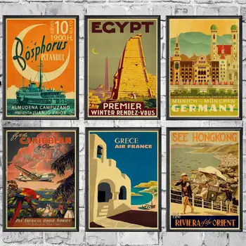 TRAVEL & RAILWAYS Posters Wall Stickers Retro Poster Prints High Definition For Livingroom Home Decoration
TRAVEL & RAILWAYS Posters Wall Stickers Retro Poster Prints High Definition For Livingroom Home Decoration