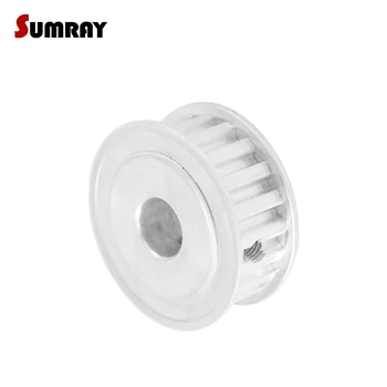 SUMRAY XL 24T Timing Pulley 5/6/6.35/8/10/12/12.7/14/15mm Bore CNC Belt Pulley 11mm Width Stepper Motor Pulley for 3D Printer
SUMRAY XL 24T Timing Pulley 5/6/6.35/8/10/12/12.7/14/15mm Bore CNC Belt Pulley 11mm Width Stepper Motor Pulley for 3D Printer
