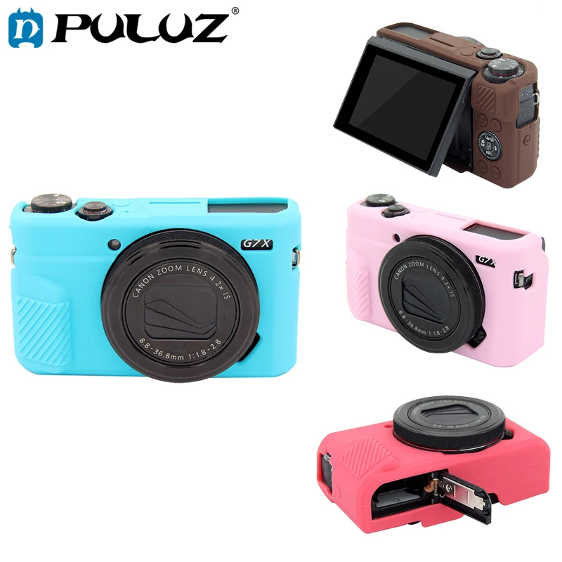 PULUZ Soft Cover Case For Canon EOS G7 X Mark II Silicone Protective Case For Canon EOS
PULUZ Soft Cover Case For Canon EOS G7 X Mark II Silicone Protective Case For Canon EOS