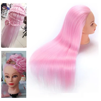 Hair Training Head Female Pink Hair Styling Cosmetology Mannequins Hairdressing Doll Heads High Quality Mannequin Head
Hair Training Head Female Pink Hair Styling Cosmetology Mannequins Hairdressing Doll Heads High Quality Mannequin Head