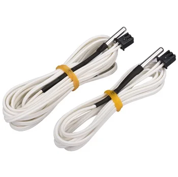 2 Meter 3D Printer Temperature Detection Resistance NTC100K Thermistor Sensor Parts Hot Probe High Temp Version
2 Meter 3D Printer Temperature Detection Resistance NTC100K Thermistor Sensor Parts Hot Probe High Temp Version