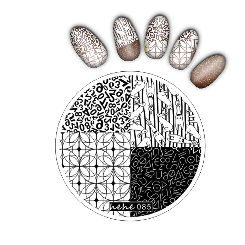1pc round shape hehe Series Nail Art Image Plate Stamper Stamping Nail Plate Manicure Template
1pc round shape hehe Series Nail Art Image Plate Stamper Stamping Nail Plate Manicure Template