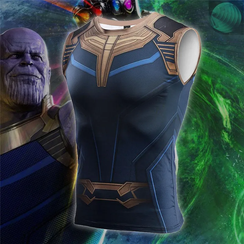 Avengers 3 Thanos 3D Printed T shirts Men Compression Shirts Cosplay Costume 2018 Summer NEW Crossfit Tops For Male Clothing
Avengers 3 Thanos 3D Printed T shirts Men Compression Shirts Cosplay Costume 2018 Summer NEW Crossfit Tops For Male Clothing