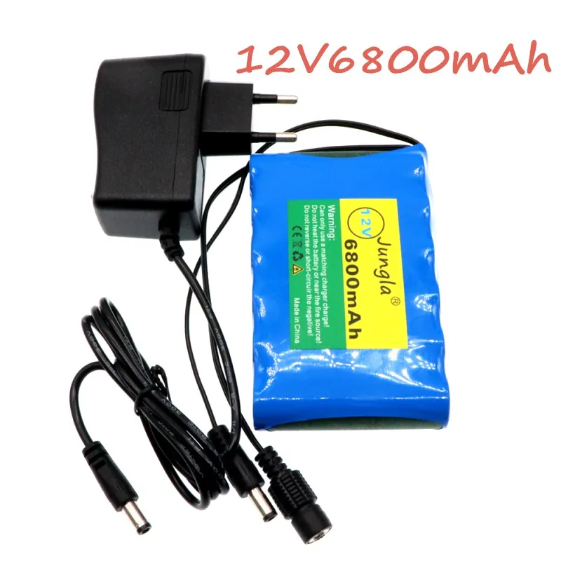 New Original Portable Super Rechargeable Lithium Ion battery pack capacity DC 12 V 6800 mAh CCTV Cam Monitor+12V1A Charger
New Original Portable Super Rechargeable Lithium Ion battery pack capacity DC 12 V 6800 mAh CCTV Cam Monitor+12V1A Charger