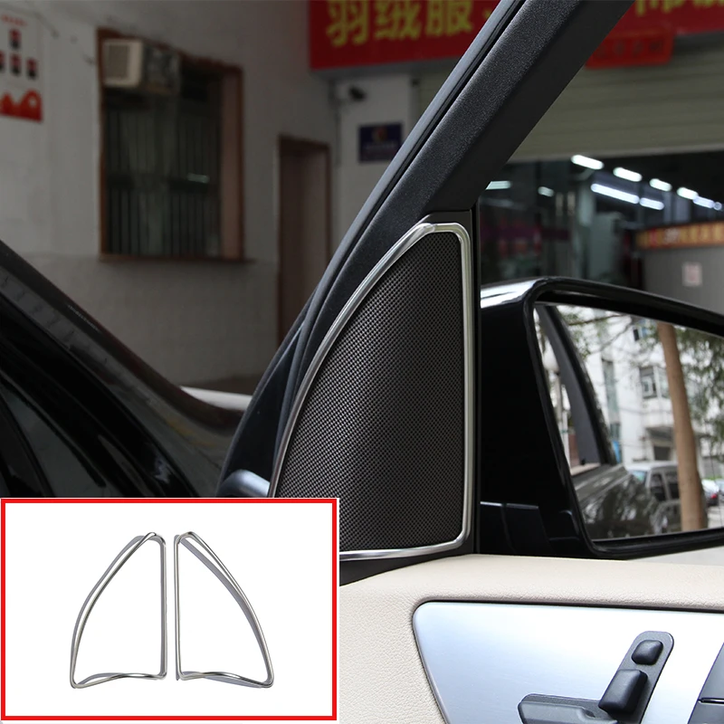 2 Pcs For Mercedes Benz ML W164 350 400 GL X164 450 2013-2016 ABS Chrome Styling Door Speaker Cover Trim Sticker Accessories
2 Pcs For Mercedes Benz ML W164 350 400 GL X164 450 2013-2016 ABS Chrome Styling Door Speaker Cover Trim Sticker Accessories