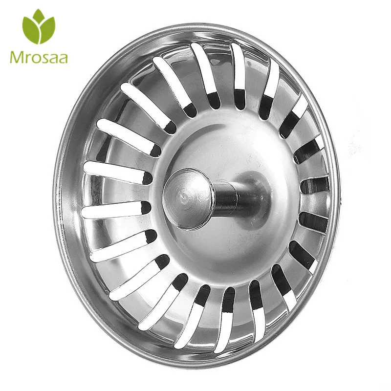 1 Pcs Mrosaa 304 Stainless Steel Sink Strainer Stopper Waste Plug Sink Filter Basin Sink Drain Accessories for Kitchen Bathroom
1 Pcs Mrosaa 304 Stainless Steel Sink Strainer Stopper Waste Plug Sink Filter Basin Sink Drain Accessories for Kitchen Bathroom