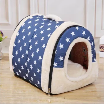 NEW Folding doghouse doggie bed dog and cat pet house can remove and wash pet beds for fall and winter
NEW Folding doghouse doggie bed dog and cat pet house can remove and wash pet beds for fall and winter