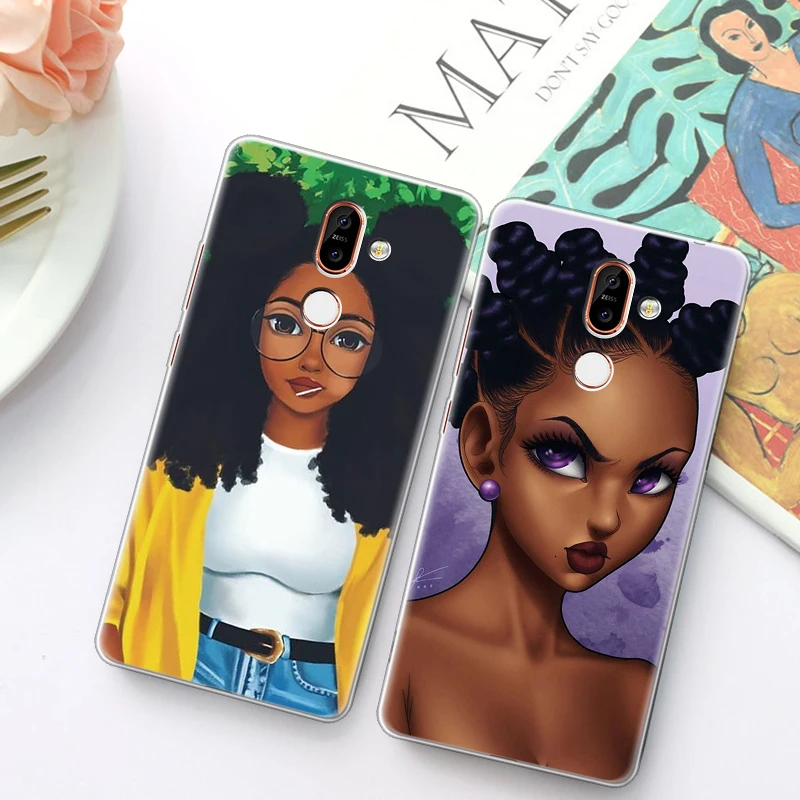 Phone Case For Nokia 7 Plus Soft Afro Black Girl Case For Funda Nokia 7.1 8.1 9 PureView 6 8 2 3 3.1 5 5.1 6.1 5 3310 2018 Cover
Phone Case For Nokia 7 Plus Soft Afro Black Girl Case For Funda Nokia 7.1 8.1 9 PureView 6 8 2 3 3.1 5 5.1 6.1 5 3310 2018 Cover