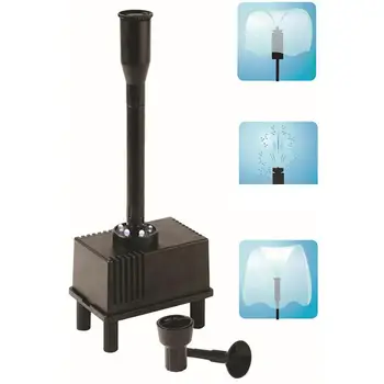 Outdoor Fountain Water Pump with LED Light Submersible Pump with 3 Spray Nozzle for Aquarium Fish Tank Pond Hydroponics
Outdoor Fountain Water Pump with LED Light Submersible Pump with 3 Spray Nozzle for Aquarium Fish Tank Pond Hydroponics