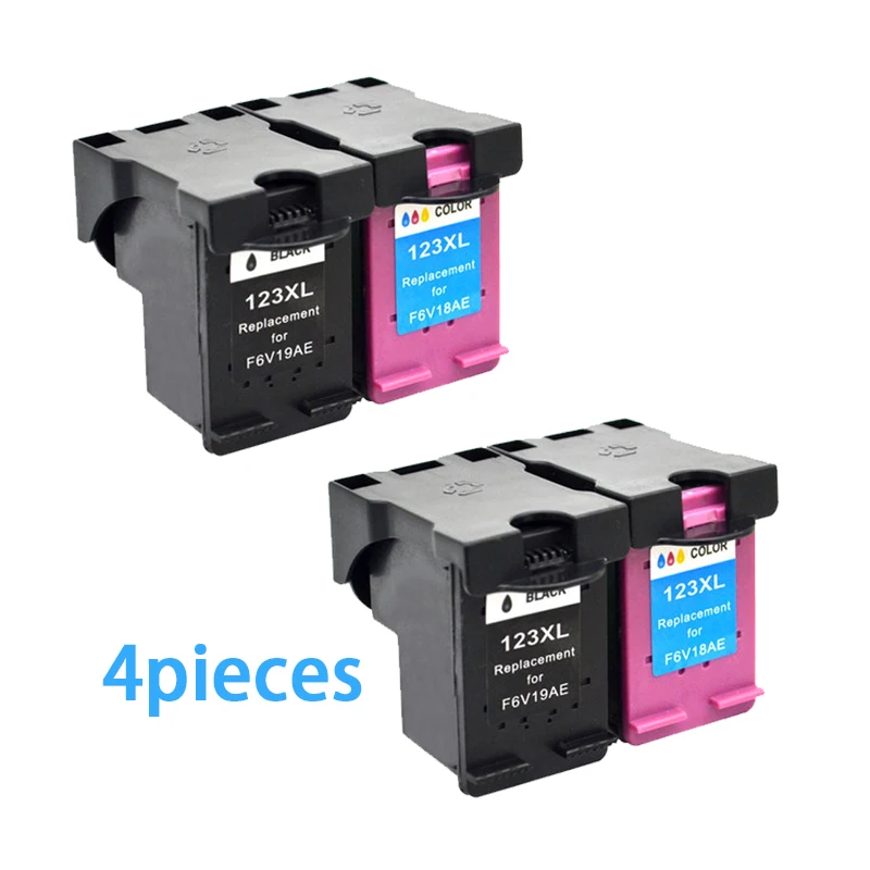 4 шт. XiongCai совместимые картриджи для HP 123 для HP 123 XL для HP Deskjet 1110 1111 1112 2130 2132 3630 3632 принтеры для HP 123XL
4 шт. XiongCai совместимые картриджи для HP 123 для HP 123 XL для HP Deskjet 1110 1111 1112 2130 2132 3630 3632 принтеры для HP 123XL