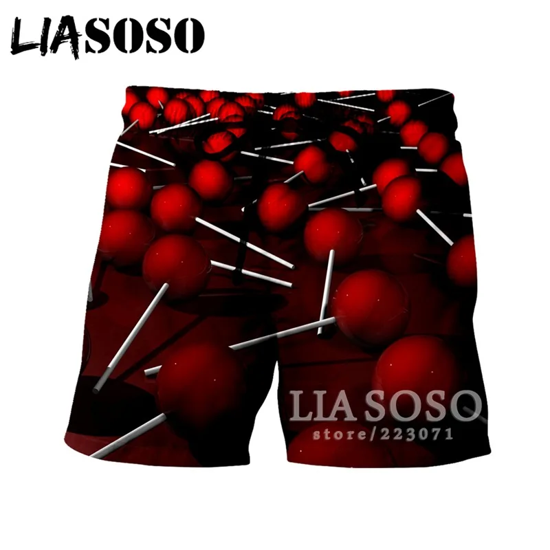 LIASOSO Summer New Men / Women Loose Shorts 3D Print Cute Funny Food Candy Beach Fitness Casual Fashion Hip-hop Shorts A016-07
LIASOSO Summer New Men / Women Loose Shorts 3D Print Cute Funny Food Candy Beach Fitness Casual Fashion Hip-hop Shorts A016-07