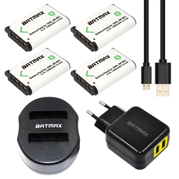 4pcs NP-BX1 NPBX1 np bx1 Camera Battery+USB Dual Charger for Sony HDR-AS100v AS30 AS15 DSC-RX100 HX400 WX350+EU/US AC Adapter
4pcs NP-BX1 NPBX1 np bx1 Camera Battery+USB Dual Charger for Sony HDR-AS100v AS30 AS15 DSC-RX100 HX400 WX350+EU/US AC Adapter