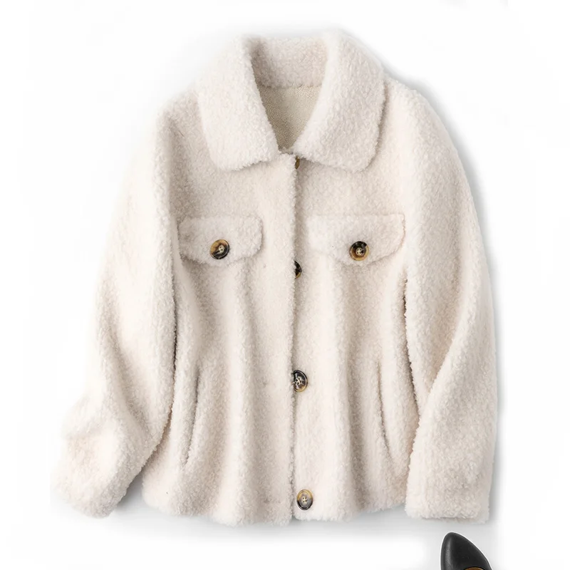 Maylofuer Autumn and Winter New Lady Real Lamb Fur Jacket Short Style Women Wool Fur Coat with Leather Liner Long Sleeves
Maylofuer Autumn and Winter New Lady Real Lamb Fur Jacket Short Style Women Wool Fur Coat with Leather Liner Long Sleeves