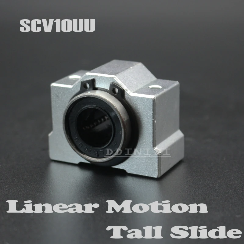 8pcs SC10V SCV10UU 10mm Linear Bearing Bushing Short Sliding Block Inside Contain LM10UU Linear Bearing For 10mm Linear Shaft
8pcs SC10V SCV10UU 10mm Linear Bearing Bushing Short Sliding Block Inside Contain LM10UU Linear Bearing For 10mm Linear Shaft
