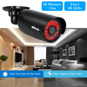 KKmoon 4pcs 720P AHD Bullet Camera 4*60ft Surveillance Cable 24pcs Infrared Lamps Support IR-CUT Night Vision
KKmoon 4pcs 720P AHD Bullet Camera 4*60ft Surveillance Cable 24pcs Infrared Lamps Support IR-CUT Night Vision