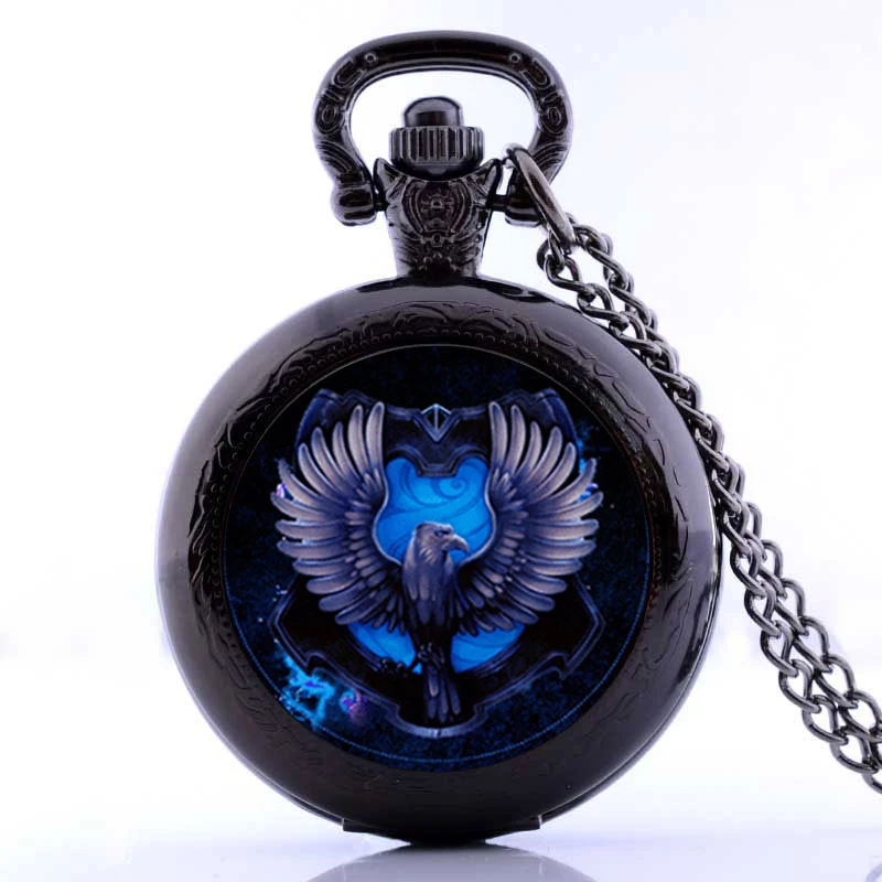 Fashion Harry Potter RAVENCLAW Mens Womens Quartz Pocket Watch Analog Pendant Necklace Chain relogio de bolso for Boys Girls
Fashion Harry Potter RAVENCLAW Mens Womens Quartz Pocket Watch Analog Pendant Necklace Chain relogio de bolso for Boys Girls