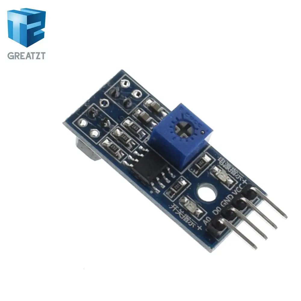 GREATZT 1PCS TCRT5000 Infrared Reflective IR Photoelectric Switch Barrier Line Track Sensor Module blue
GREATZT 1PCS TCRT5000 Infrared Reflective IR Photoelectric Switch Barrier Line Track Sensor Module blue