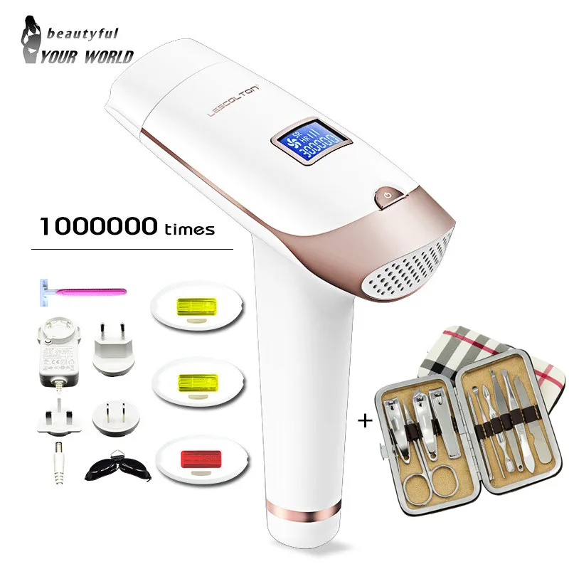 Original Lescolton 4in1 1000000 pulsed IPL Laser Hair Removal Permanent Hair Removal IPL laser Epilator Hair Removal machine
Original Lescolton 4in1 1000000 pulsed IPL Laser Hair Removal Permanent Hair Removal IPL laser Epilator Hair Removal machine