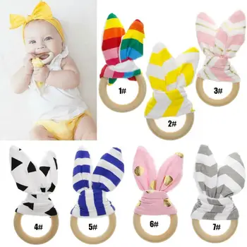 Baby toys Cartoon Wood Teether Rabbit ear Animal Shaped Baby Teething Nursing Beech Teether Newborn Girl DIY Pendant Toy
Baby toys Cartoon Wood Teether Rabbit ear Animal Shaped Baby Teething Nursing Beech Teether Newborn Girl DIY Pendant Toy