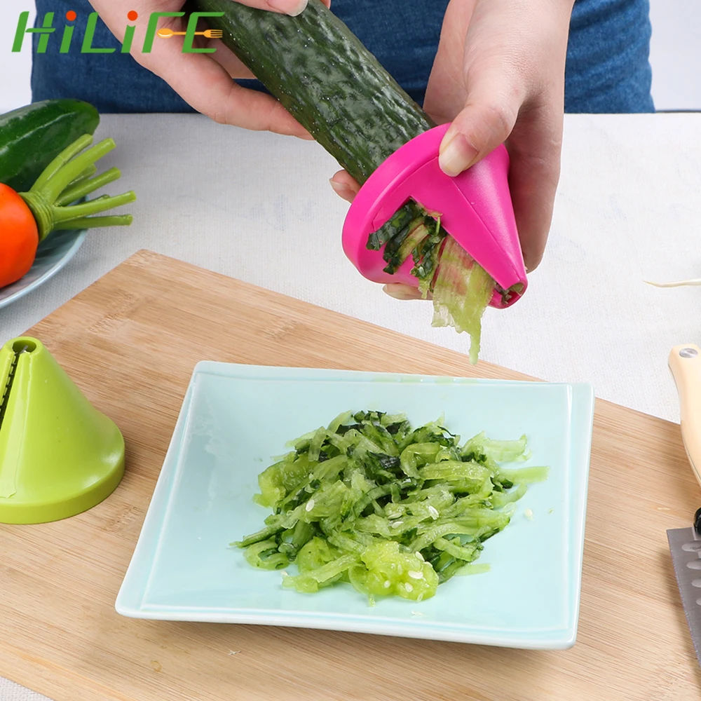 HILIFE Vegetable Fruit Spiral Shred Cutter Grater Slicer Peeler Process Device Cutter Kitchen Tool Gadget
HILIFE Vegetable Fruit Spiral Shred Cutter Grater Slicer Peeler Process Device Cutter Kitchen Tool Gadget