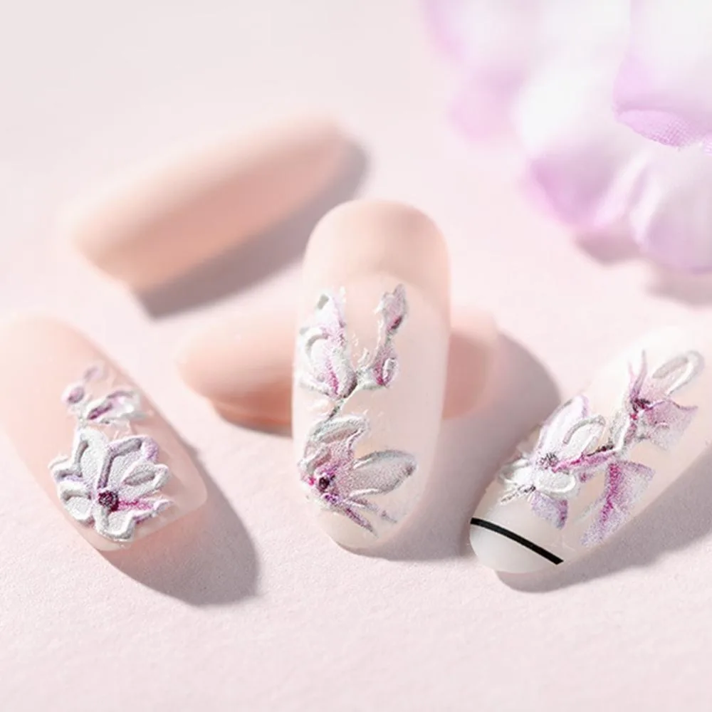 1PC 3D Acrylic Engraved Flower Nail Sticker Embossed Flower Nail Water Decals Empaistic Nail Water Slide Decals Manicure Nails
1PC 3D Acrylic Engraved Flower Nail Sticker Embossed Flower Nail Water Decals Empaistic Nail Water Slide Decals Manicure Nails