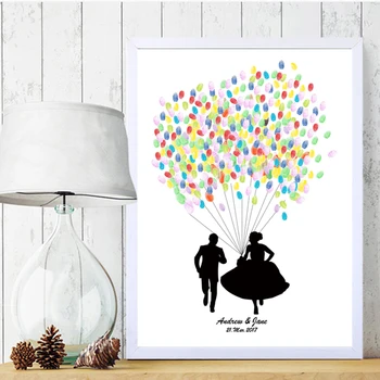 Groom Chasing Bride,Personalized Fingerprint Guest Book for Engagement Party and Wedding Ceremony (Ink Pad Included) No Frame
Groom Chasing Bride,Personalized Fingerprint Guest Book for Engagement Party and Wedding Ceremony (Ink Pad Included) No Frame