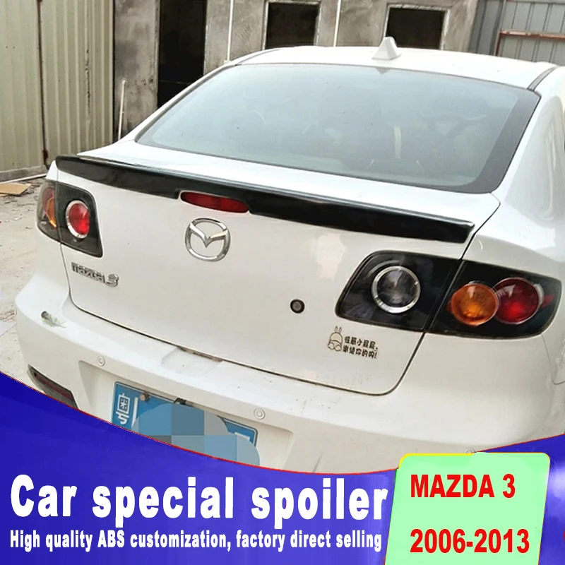 Embedded Golden Code spoiler for 2006 to 2013 rear trunk spoiler wings mazda 3 ABS material primer or black white spoilers
Embedded Golden Code spoiler for 2006 to 2013 rear trunk spoiler wings mazda 3 ABS material primer or black white spoilers