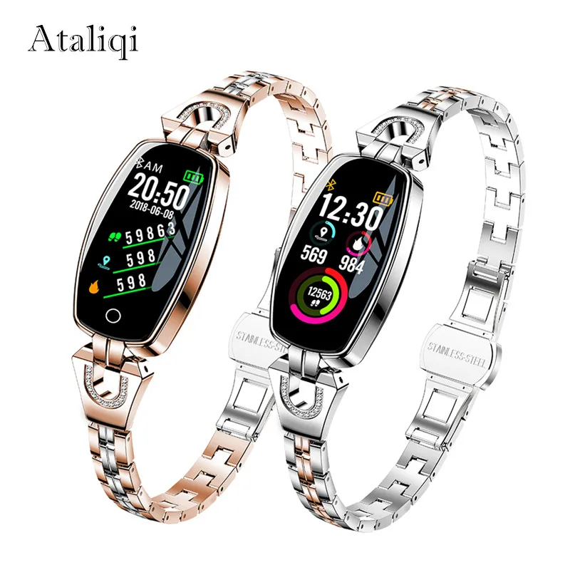 Ataliqi H8 Smart Watch Women IP67 Waterproof Heart Rate Monitoring Bluetooth For Android IOS Fitness Bracelet Smartwatch
Ataliqi H8 Smart Watch Women IP67 Waterproof Heart Rate Monitoring Bluetooth For Android IOS Fitness Bracelet Smartwatch