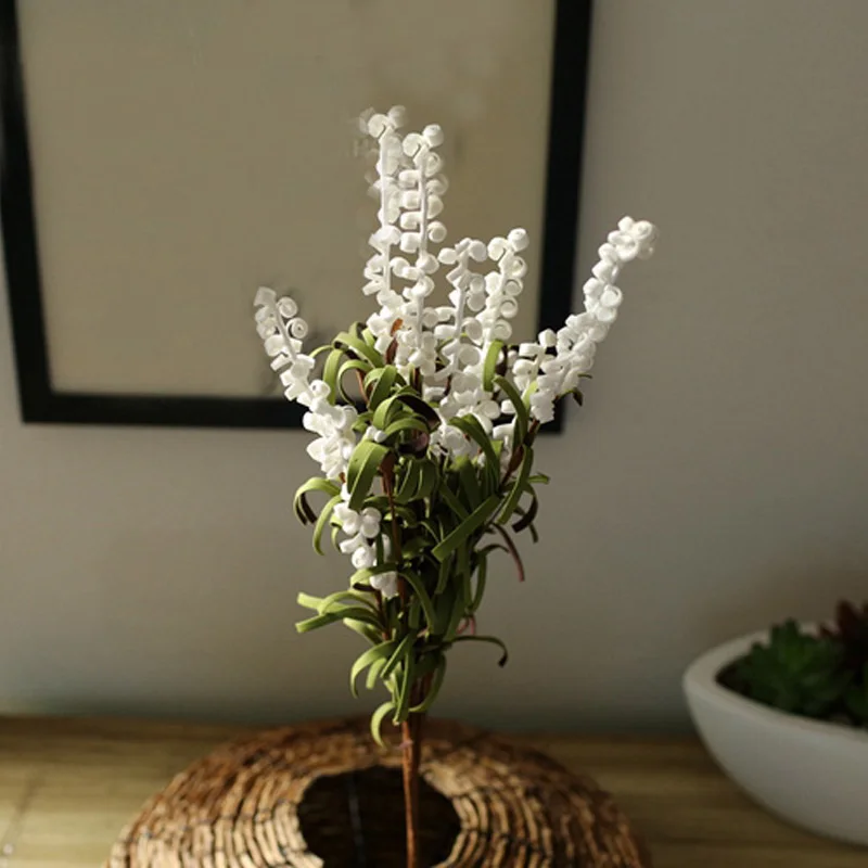 PE Artificial Flower Lavender with Leaf Bouquet Home Decor Flower Arrangement 10pcs Free Shipping
PE Artificial Flower Lavender with Leaf Bouquet Home Decor Flower Arrangement 10pcs Free Shipping