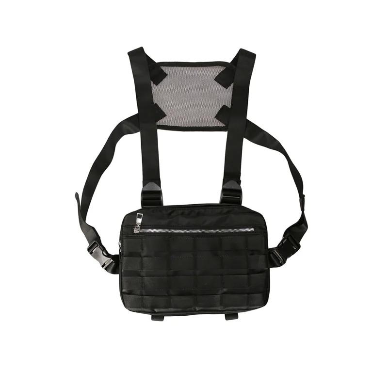 Chest Rig Bags Adjustable Tactical Vest Pocket Hip Hop Streetwear Functional Tactical Chest Pack Bag Shoulder Bag Kanye West
Chest Rig Bags Adjustable Tactical Vest Pocket Hip Hop Streetwear Functional Tactical Chest Pack Bag Shoulder Bag Kanye West