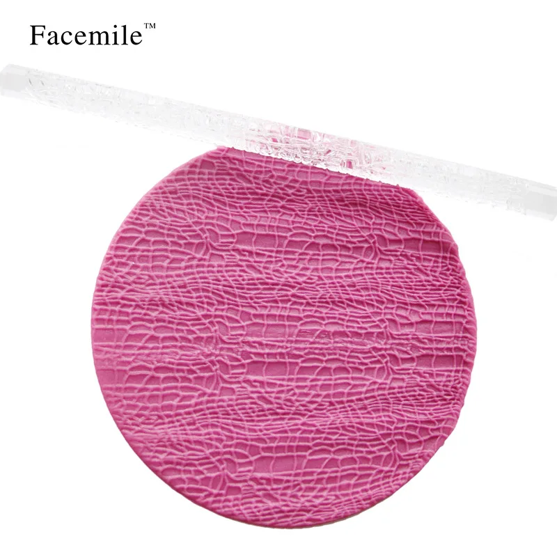 Acrylic Rolling Pin Textured Embossing Fondant Cake Decoration Roller Pastry Baking Tools 16x1cm 9 Different Style Apply
Acrylic Rolling Pin Textured Embossing Fondant Cake Decoration Roller Pastry Baking Tools 16x1cm 9 Different Style Apply