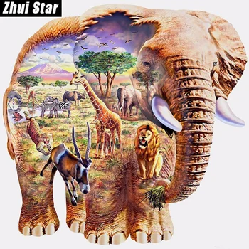 New 5D DIY Diamond Painting Elephant Zoo Embroidery Full Square Diamond Cross Stitch Rhinestone Mosaic Painting Home decor Gift
New 5D DIY Diamond Painting Elephant Zoo Embroidery Full Square Diamond Cross Stitch Rhinestone Mosaic Painting Home decor Gift