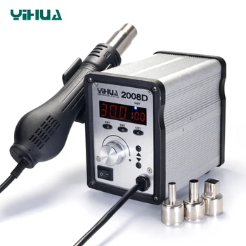 YIHUA 2008D Temperature Adjustable SMD Rework Station , Hot-Air Soldering Station
YIHUA 2008D Temperature Adjustable SMD Rework Station , Hot-Air Soldering Station