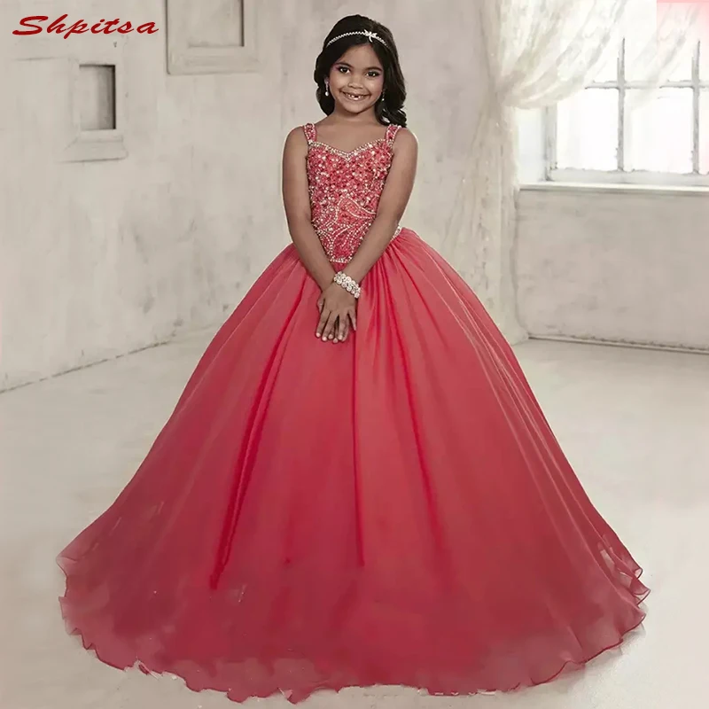 Luxury Crystals Flower Girl Dresses for Wedding Party First Pageant Communion Dresses 2018 vestidos primera comunion para ninas
Luxury Crystals Flower Girl Dresses for Wedding Party First Pageant Communion Dresses 2018 vestidos primera comunion para ninas